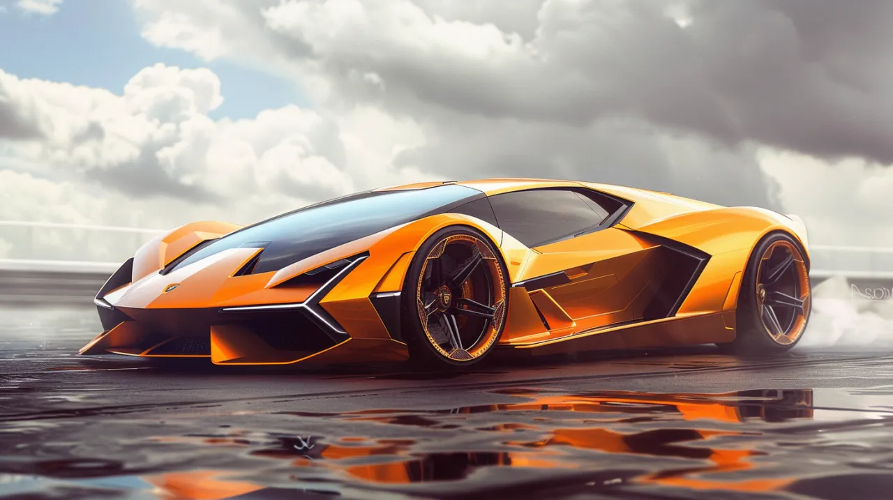 Zdjęcie Przyszłość samochodów: Lamborghini Vision GT