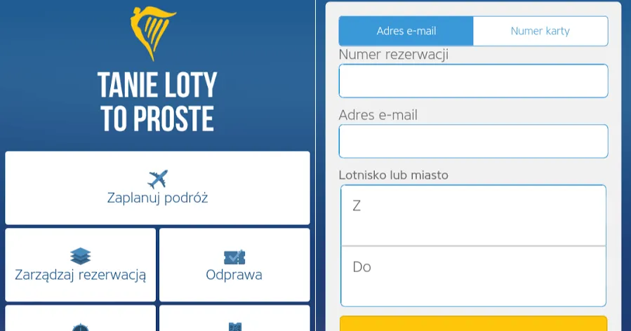Zdjęcie Jak wydrukować karty pokładowe z aplikacji Ryanair bez problemów