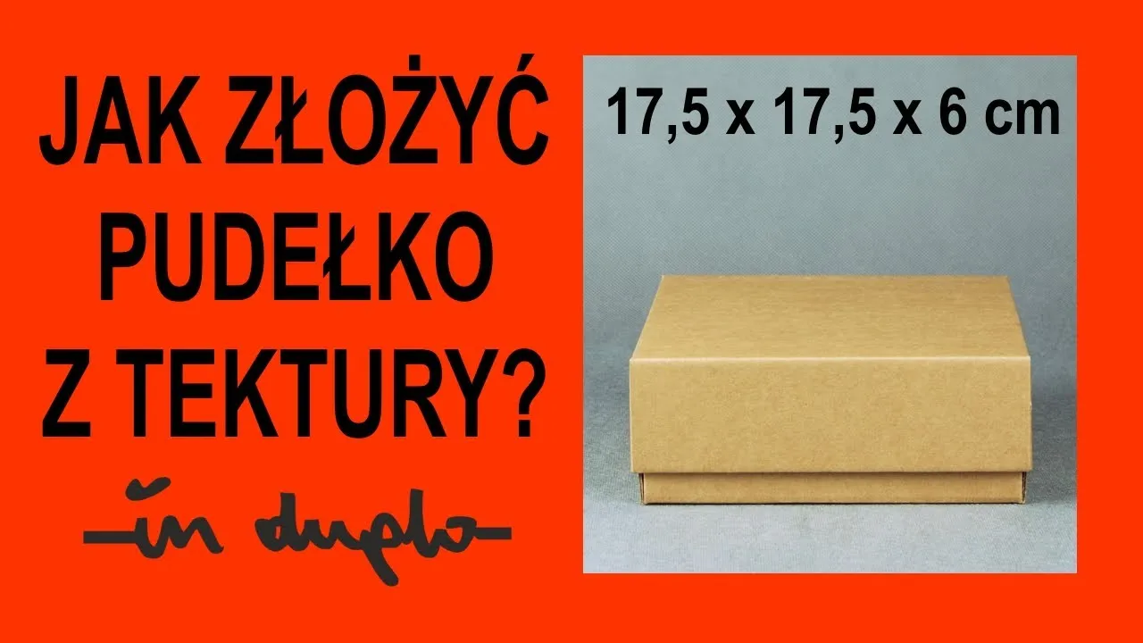 Zdjęcie Jak zrobić pudełko z kartonu zamykane - proste kroki i porady