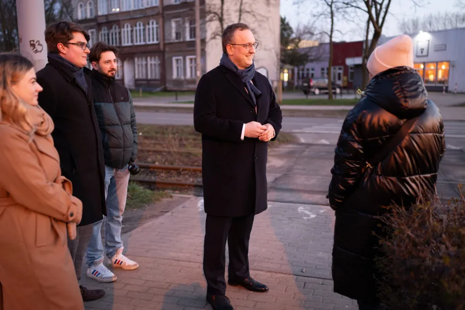 Zdjęcie Tomasz Rakowski z PiS kandydatem na prezydenta Gdańska.