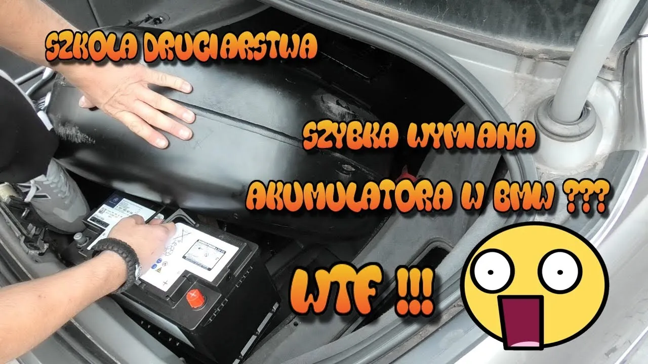 Zdjęcie Gdzie jest akumulator w BMW E60? Odkryj jego lokalizację i dostępność