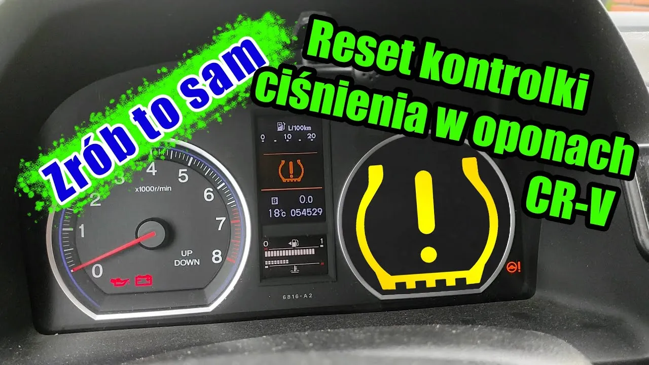 Zdjęcie Jak zresetować kontrolkę ciśnienia opon Kia Sportage i uniknąć problemów
