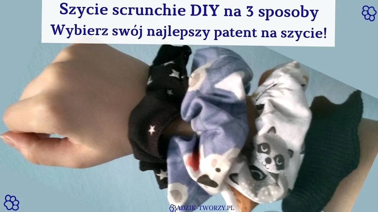 Zdjęcie Jak uszyć scrunchie: proste kroki, by stworzyć idealną gumkę do włosów