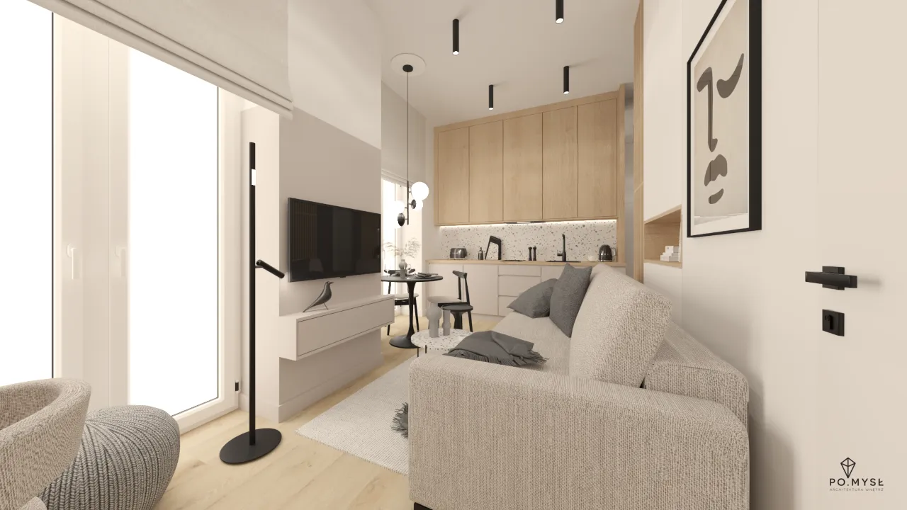 Zdjęcie Jak urządzić małe mieszkanie 20 m² - praktyczne porady na każdą kieszeń