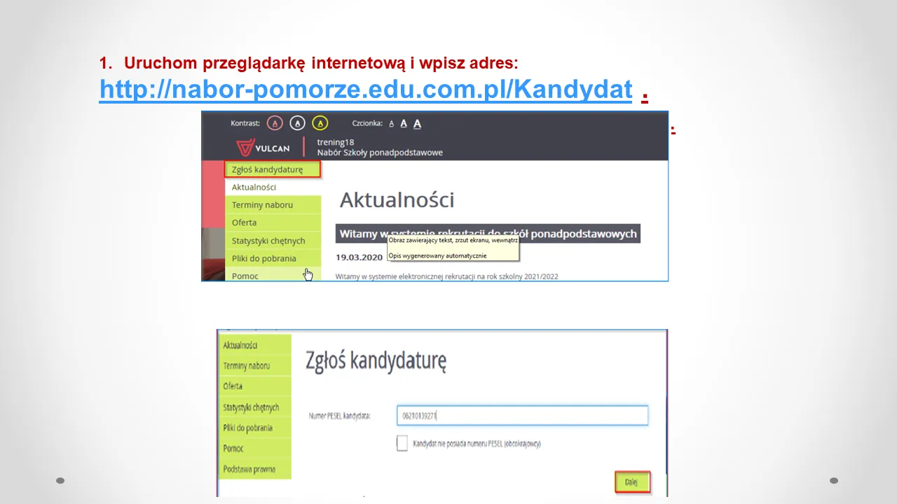 Zdjęcie Jak przebiega rekrutacja elektroniczna do liceum - praktyczny poradnik
