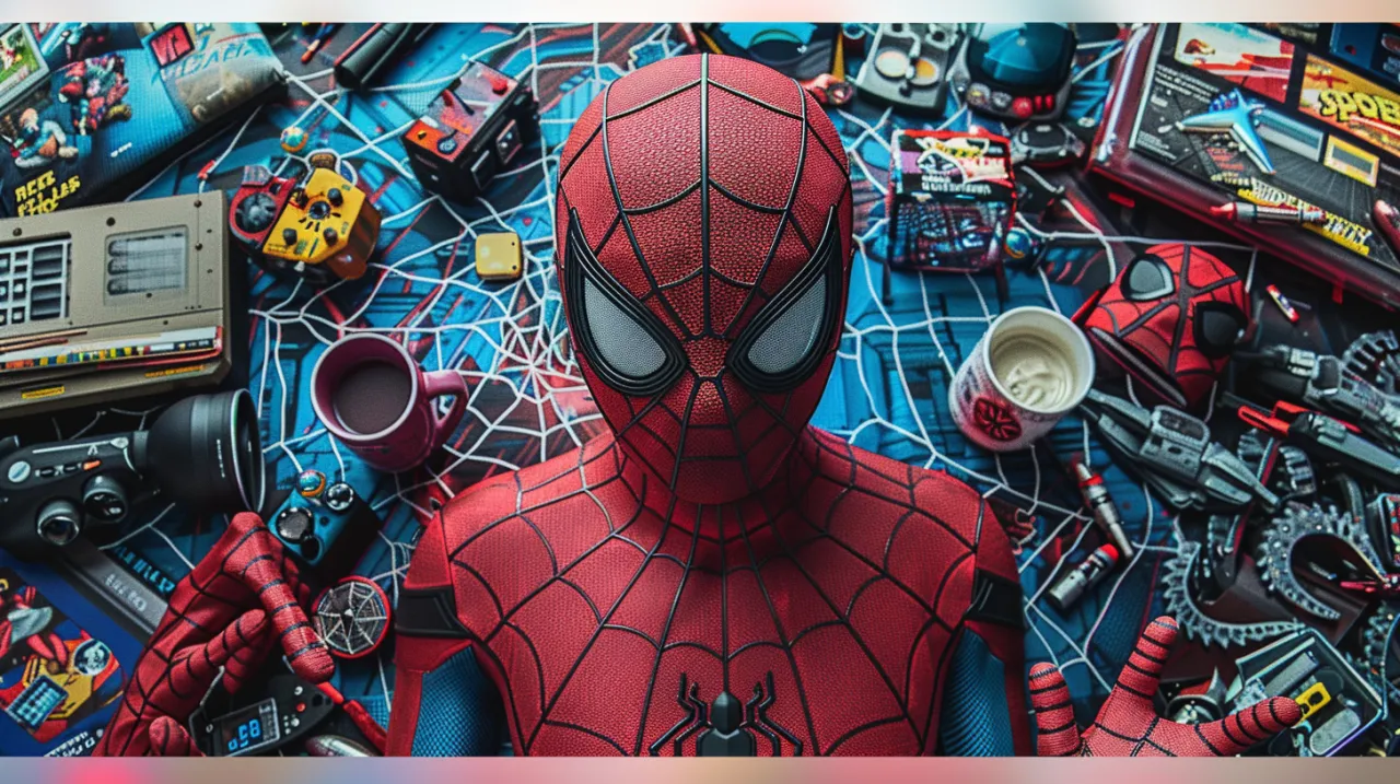Zdjęcie Gadżety z głową Spidermana - dla fanów superbohaterów