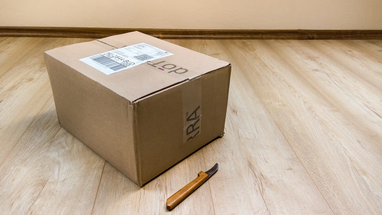 Zdjęcie Gdzie wyrzucić karton z taśmą? Sprawdź zasady recyklingu!