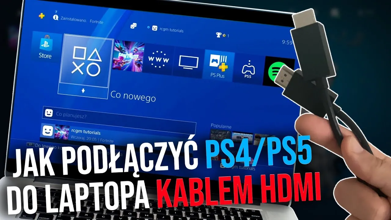 Zdjęcie Jak podłączyć konsolę do laptopa i uniknąć problemów z obrazem