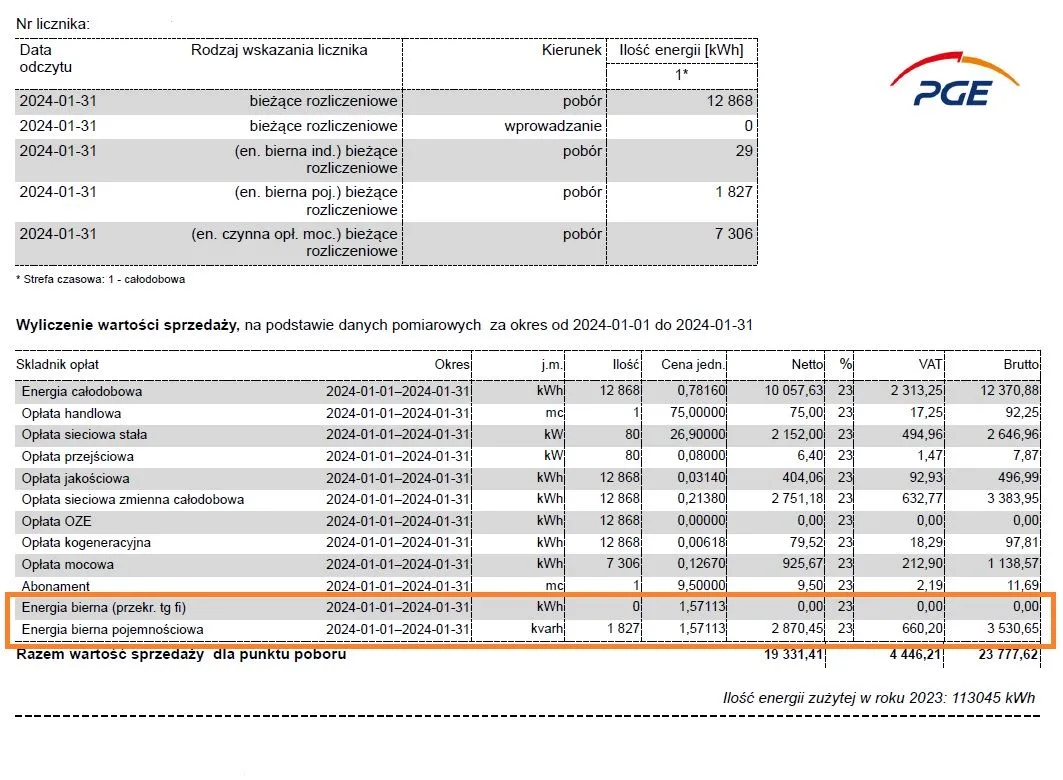 Zdjęcie  Energia bierna pojemnościowa i indukcyjna - czym jest i jak obliczyć?