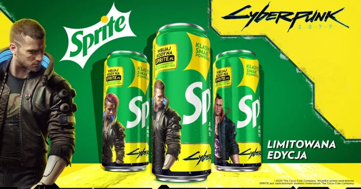 Zdjęcie Gdzie kupić Sprite z Cyberpunkiem? Sprawdź dostępność i promocje