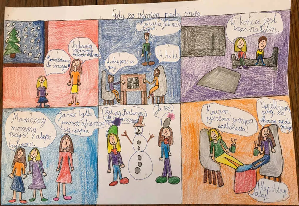 Zdjęcie Jak narysować komiks świąteczny - proste techniki i inspiracje