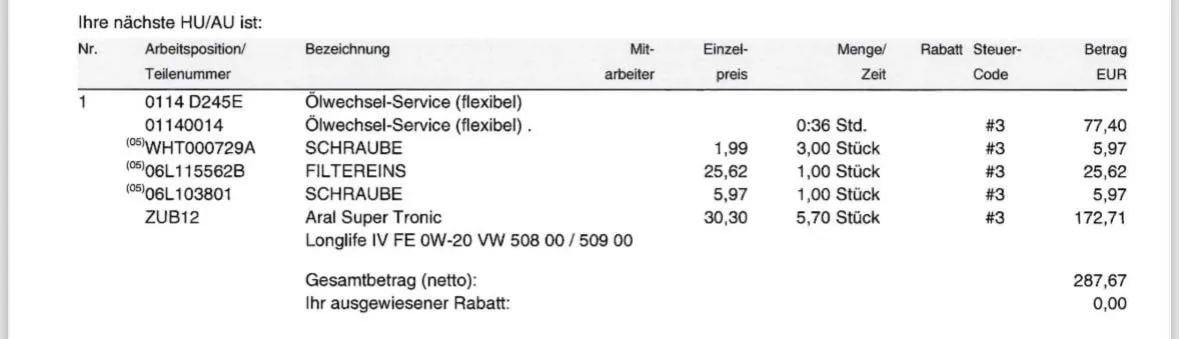 Zdjęcie Ölfilter wechseln kosten: So sparen Sie bei Werkstattpreisen und DIY