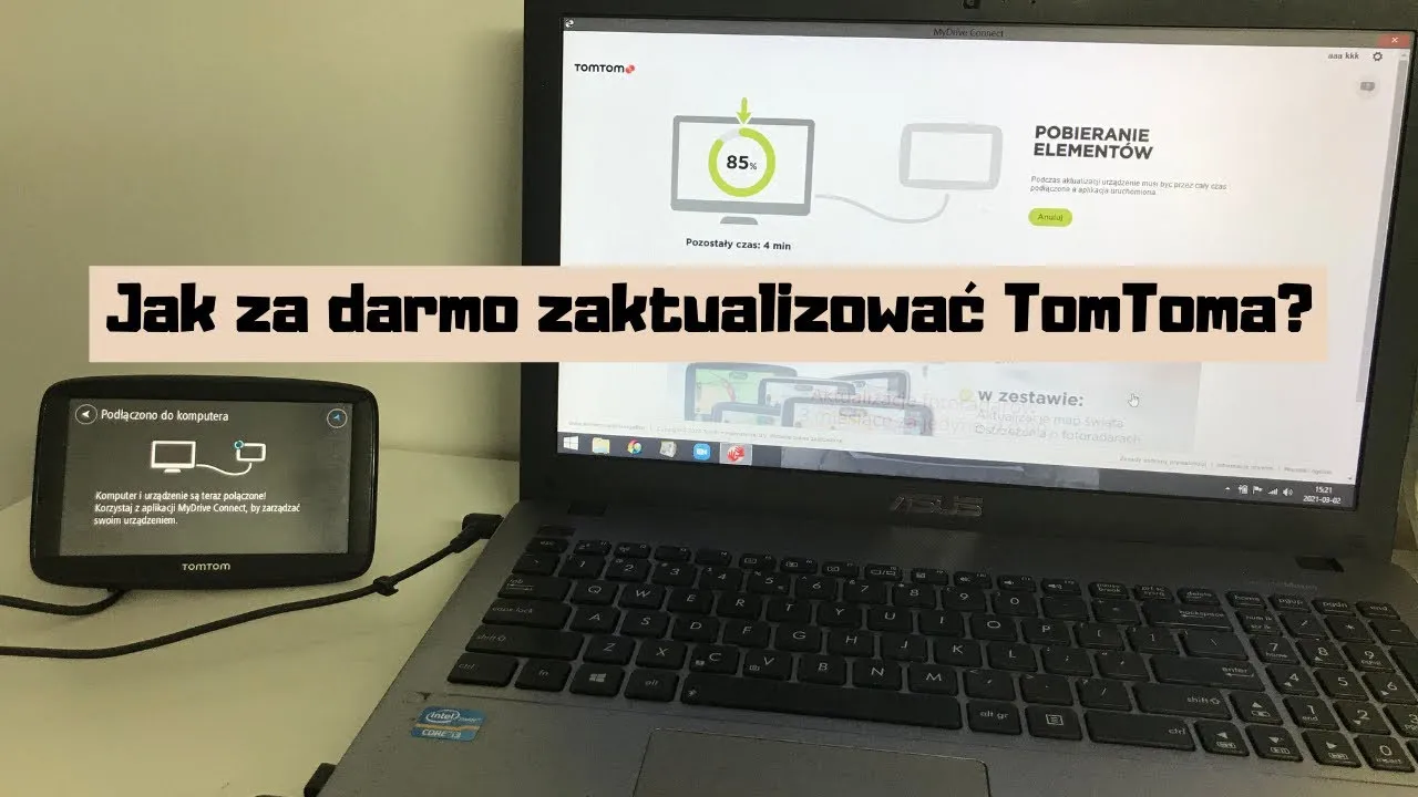Zdjęcie Jak zaktualizować nawigację TomTom i uniknąć problemów z mapami