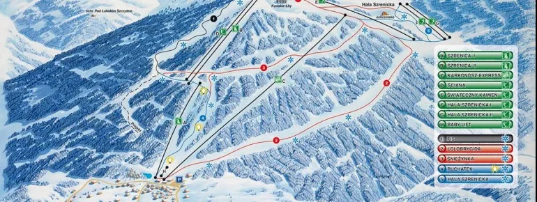 Zdjęcie Sudety Lift Szklarska Poręba: najlepszy ośrodek narciarski w Karkonoszach