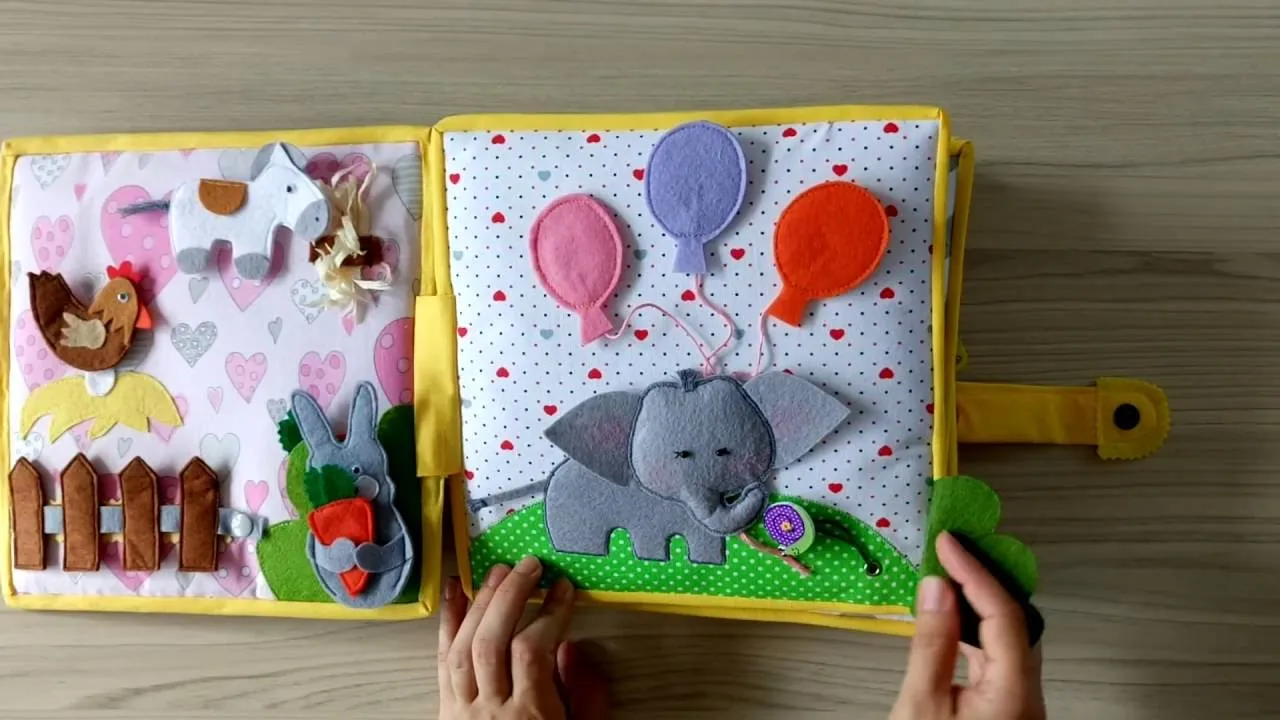 Zdjęcie Jak zrobić książeczkę sensoryczną - proste kroki i materiały, które zaskoczą