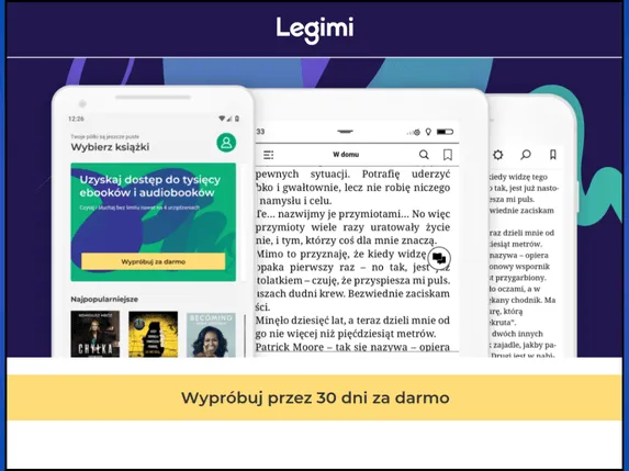 Zdjęcie Legimi kod promocyjny - Pobierz i aktywuj rabat na ebooki i audiobooki w Legimi!