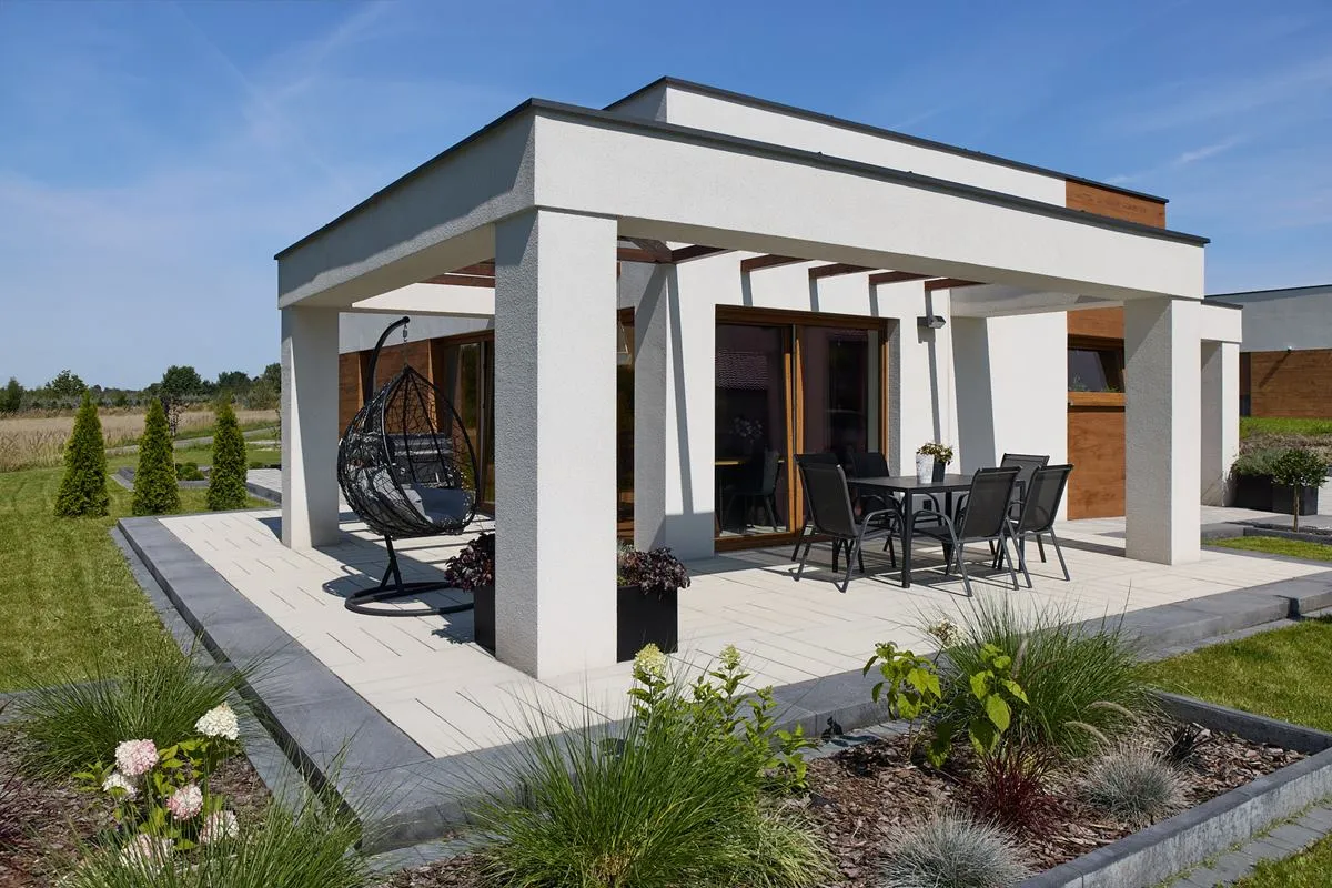 Zdjęcie Co na betonowy taras: 10 inspirujących pomysłów na aranżację