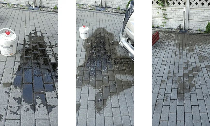 Zdjęcie Skuteczne sposoby na usunięcie plam oleju z betonu bez wysiłku