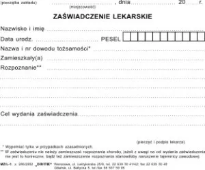 Zdjęcie Czy lekarz może odmówić wystawienia zaświadczenia o stanie zdrowia?