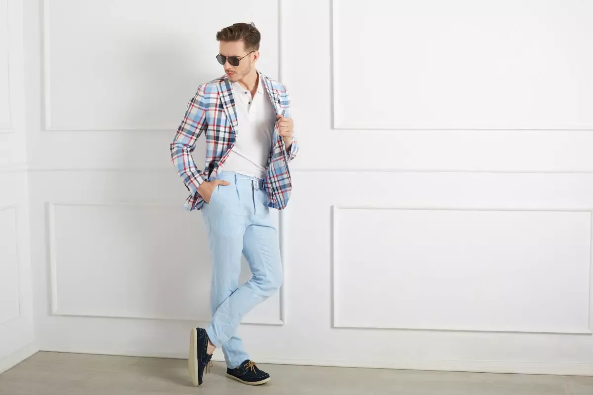 Zdjęcie Modne lniane spodnie męskie: Stylizacje, które zachwycą każdego