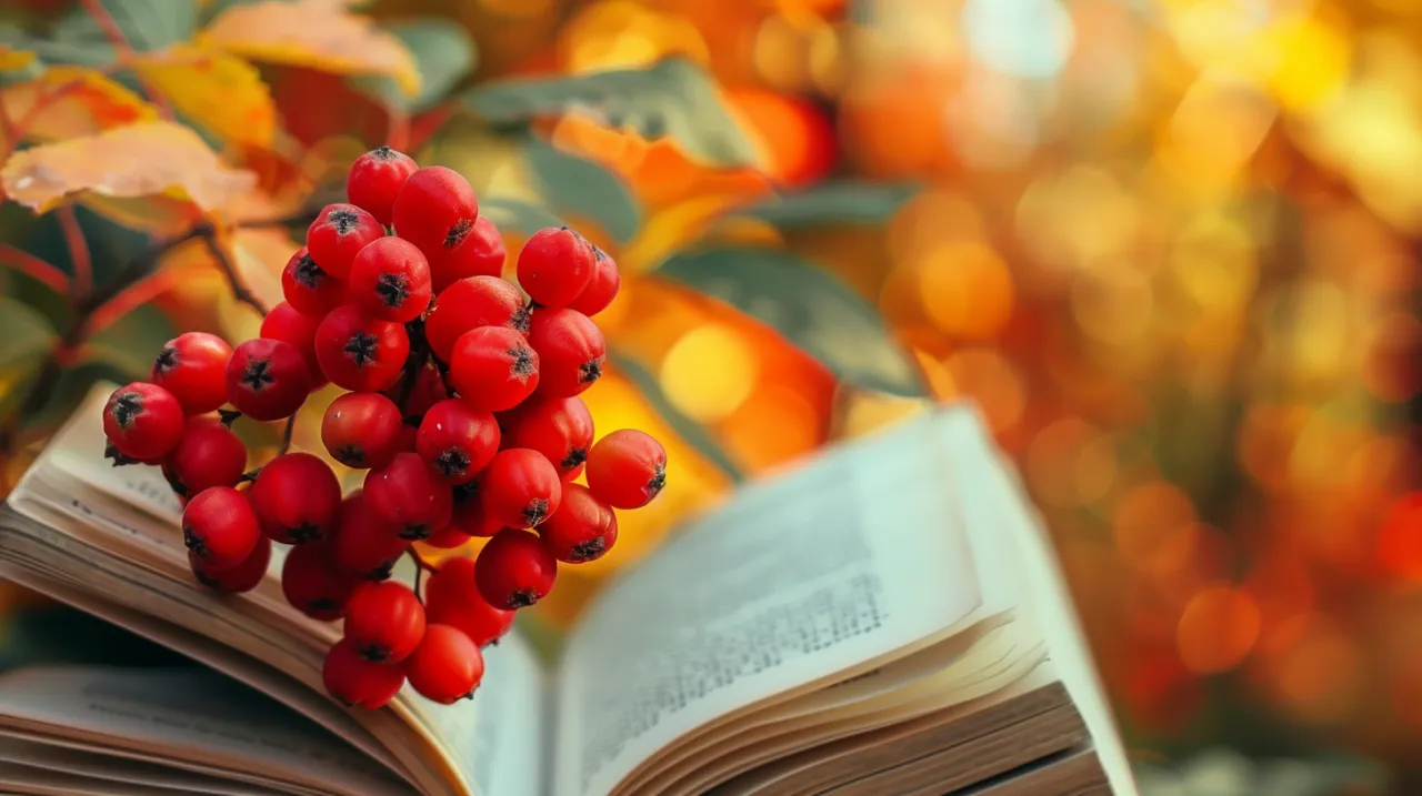 Zdjęcie Grono jarzębiny: Co symbolizuje w polskiej literaturze?
