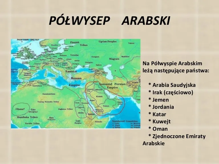 Zdjęcie Gdzie dokładnie leży Półwysep Arabski? Położenie, kraje i znaczenie regionu