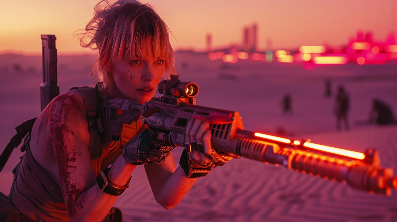 Zdjęcie Cate Blanchett jako Lilith w zdjęciach z filmu Borderlands