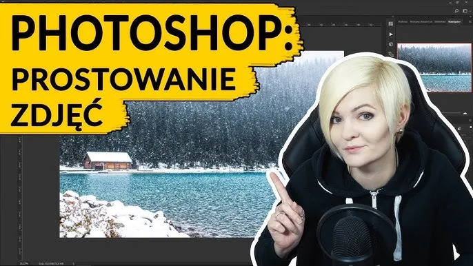 Zdjęcie Jak wyprostować zdjęcie w Photoshopie - proste metody bez błędów