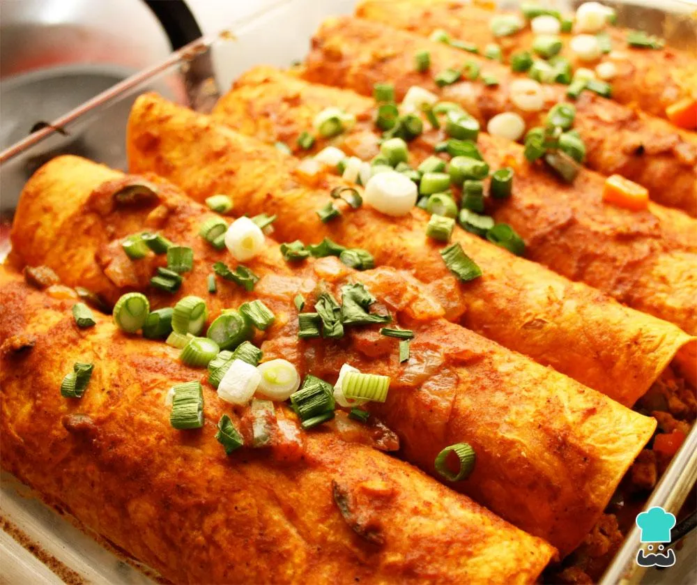 Zdjęcie Receta enchiladas: disfruta de un plato mexicano irresistible y fácil