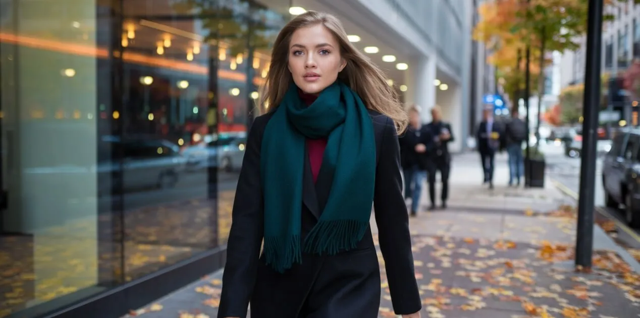 Zdjęcie Jaki szalik do futra - idealne połączenia kolorów i stylów