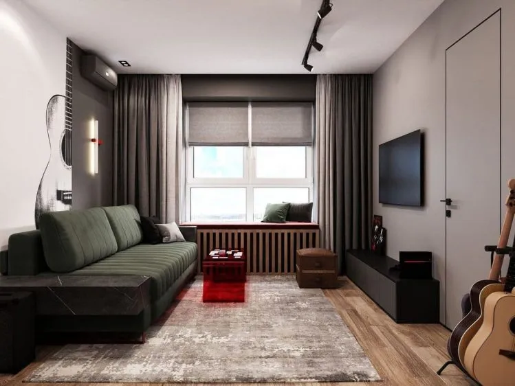 Zdjęcie Jak urządzić salon 15m², by zachwycał funkcjonalnością i stylem