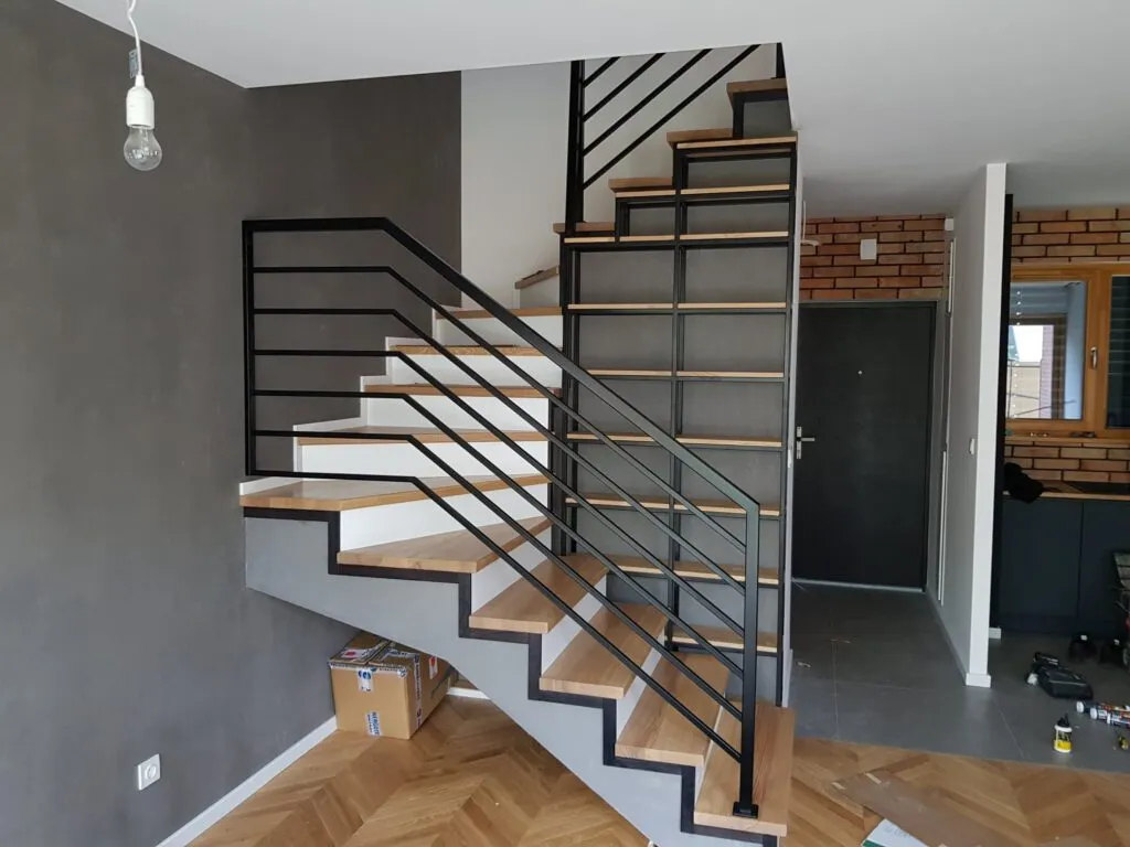 Zdjęcie Nowoczesne balustrady do schodów wewnętrznych - trendy i rodzaje