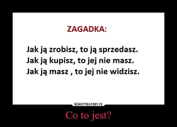 Zdjęcie Zagadka o trumnie - poznaj intrygującą łamigłówkę z zaskakującym rozwiązaniem