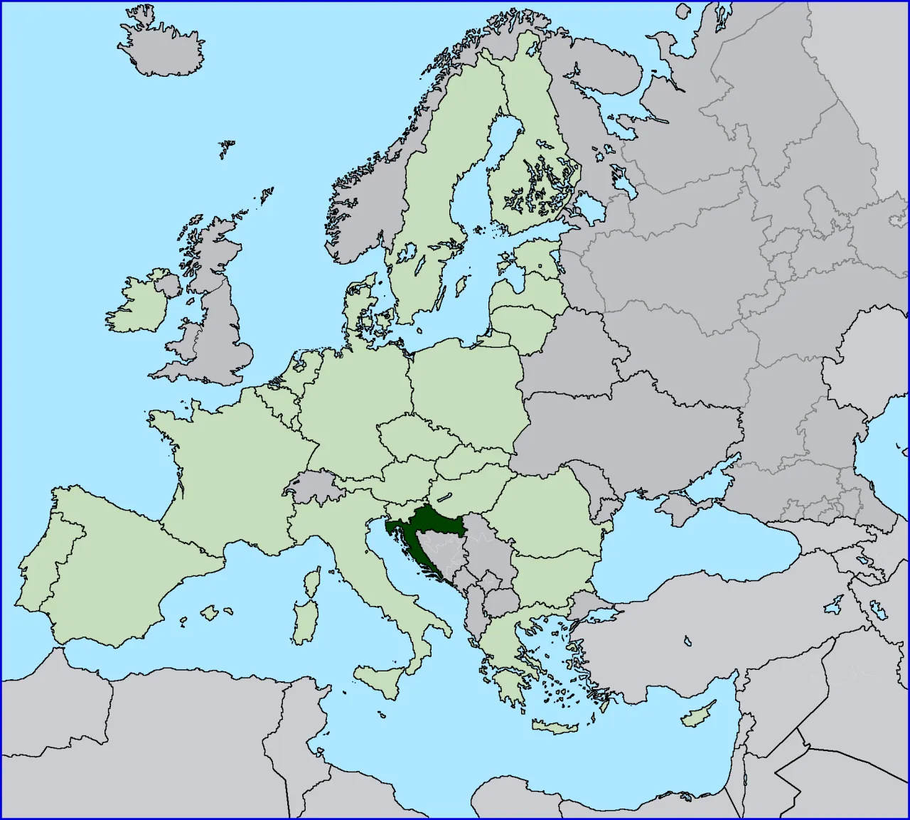 Zdjęcie Gdzie leży Chorwacja na mapie Europy? Odkryj jej położenie i sąsiadów