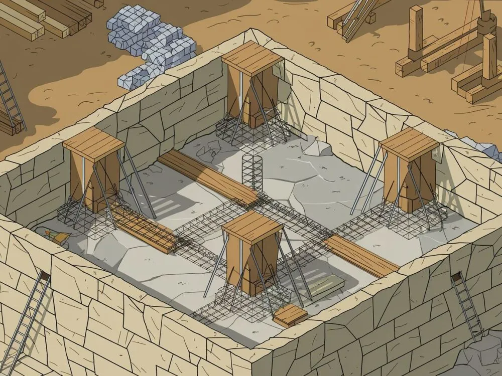 Zdjęcie Jak wzmocnić stare fundamenty z kamienia i uniknąć kosztownych napraw