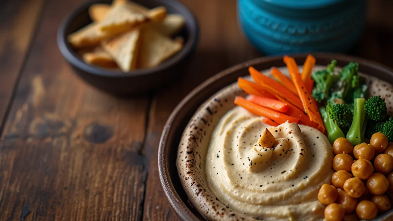 Zdjęcie Przepis na hummus z ciecierzycy: Klasyczne smaki Bliskiego Wschodu