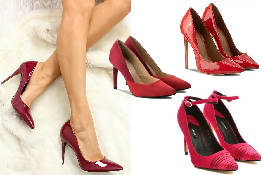 Zdjęcie Czerwone buty damskie: 10 stylizacji na każdą okazję i porę roku