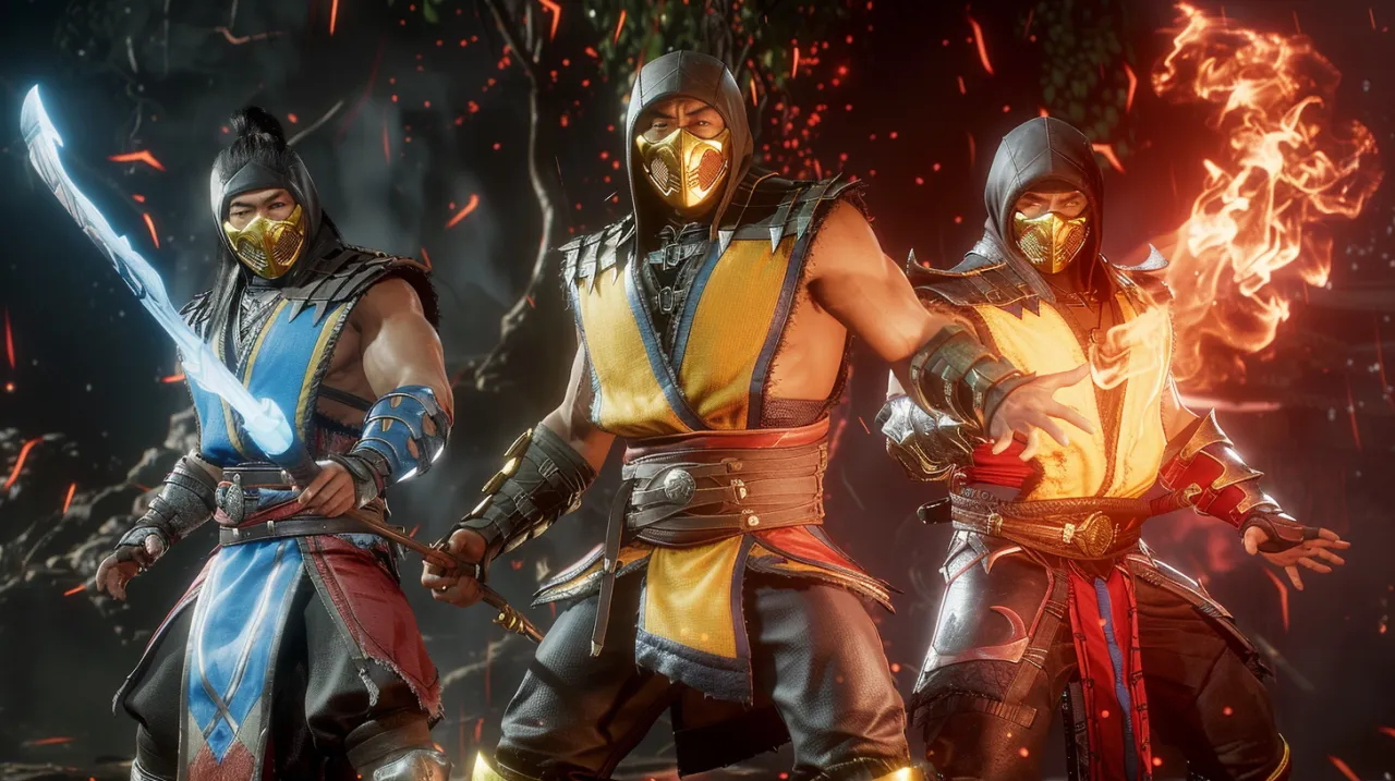 Zdjęcie Postacie z Mortal Kombat - Przygotuj się na walkę!