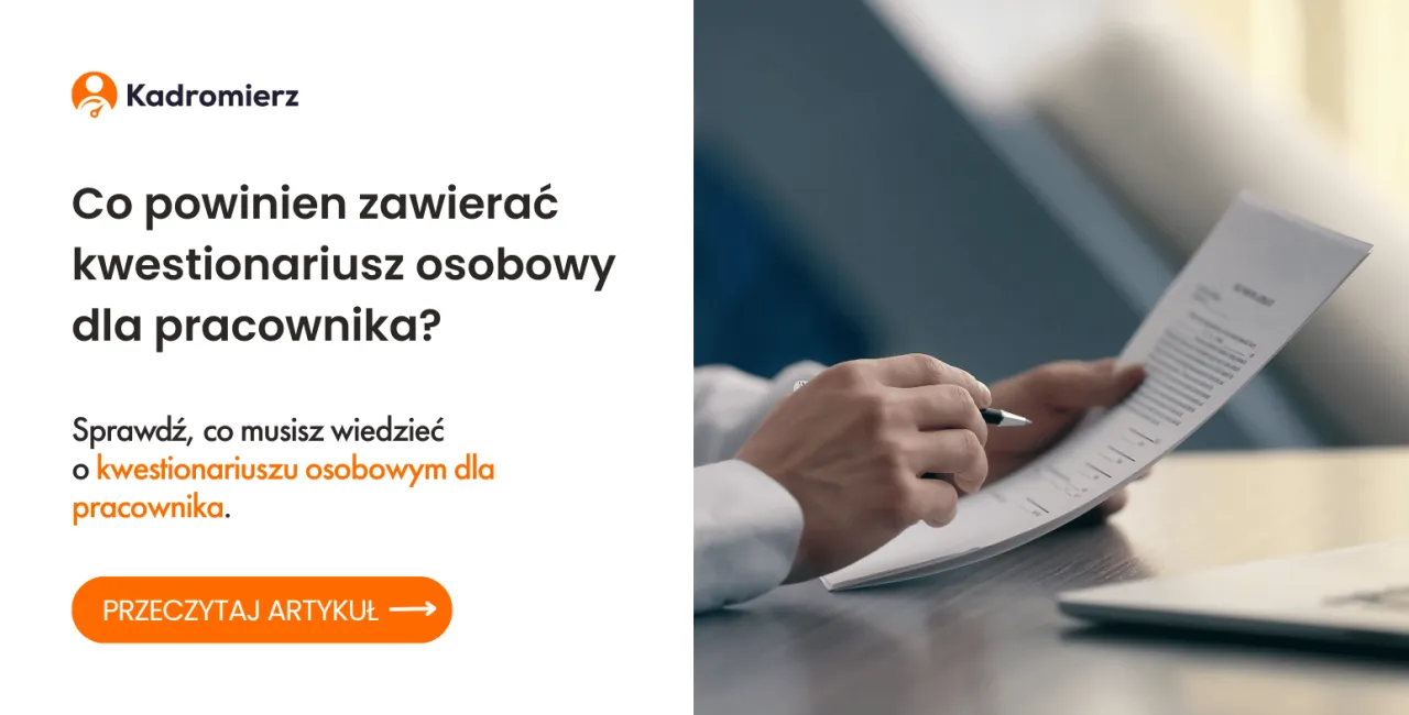 Zdjęcie Jak wypełnić kwestionariusz osobowy dla pracownika - wzór i porady