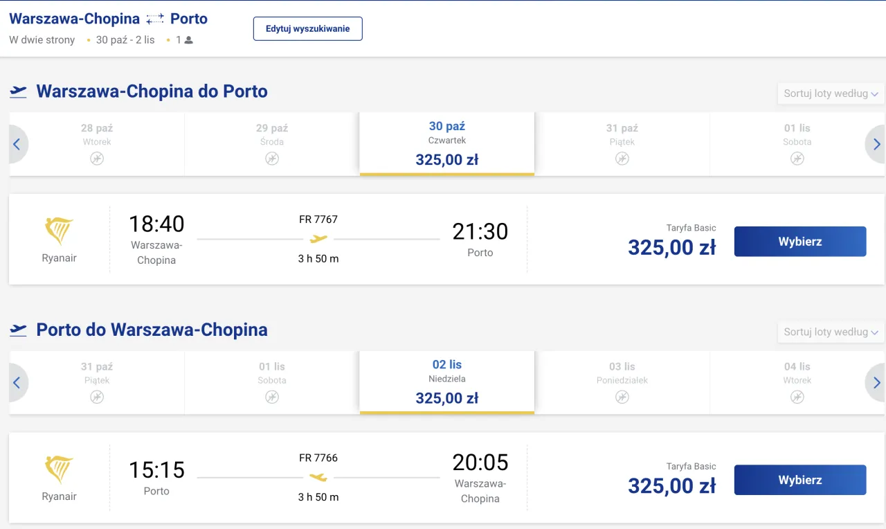Zdjęcie Gdzie lata Ryanair z Warszawy? Nowe kierunki i zmiany w trasach