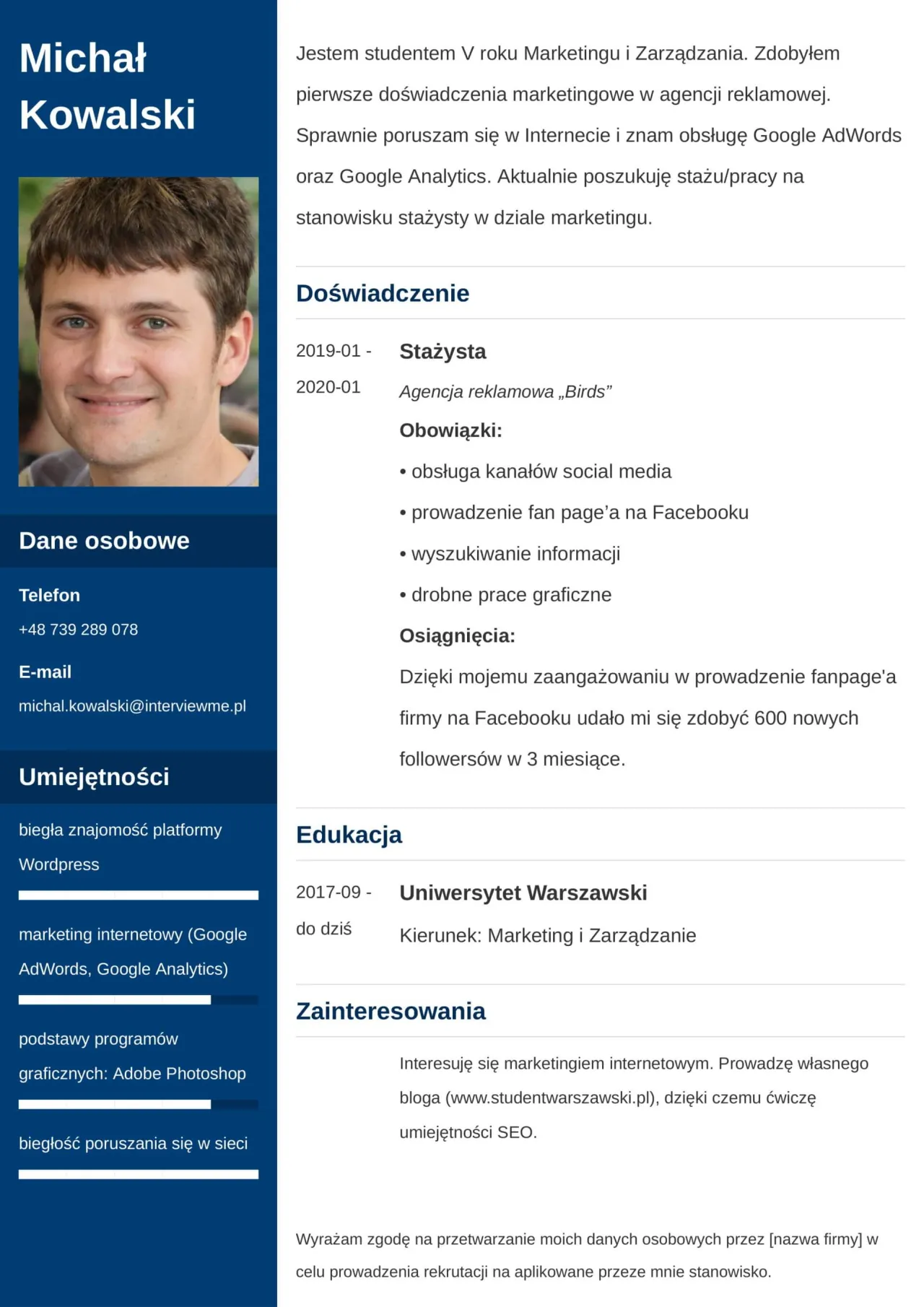 Zdjęcie Gdzie stworzyć CV? 10 najlepszych darmowych kreatorów online