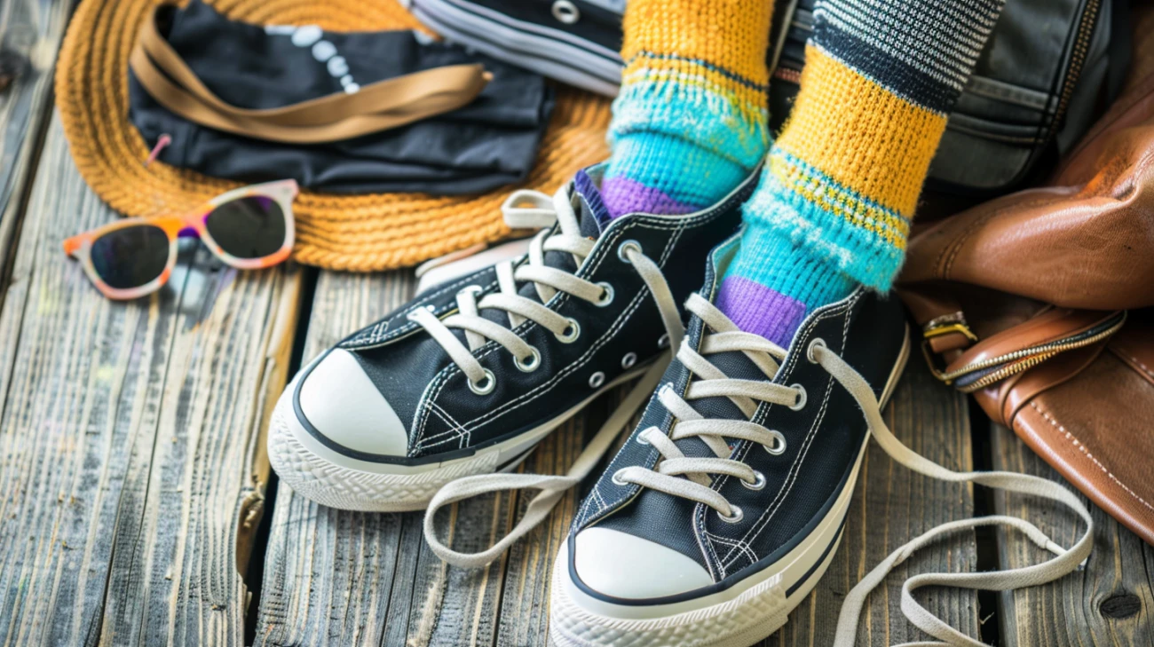 Zdjęcie Stylizacje z czarnymi converse: jak nosić te buty modnie?