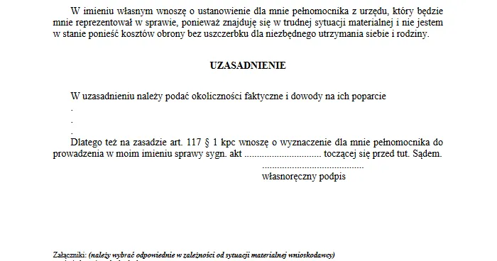 Zdjęcie Jak napisać wniosek o adwokata z urzędu i uniknąć błędów?