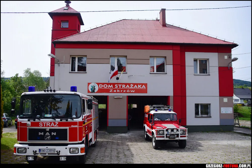 Zdjęcie OSP Zakrzów w służbie społeczeństwu: historia i działalność jednostki