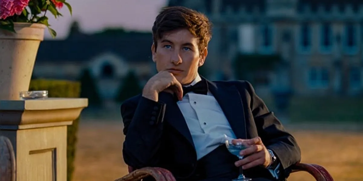 Zdjęcie Barry Keoghan w finałowej scenie Saltburn korzystał z protezy?