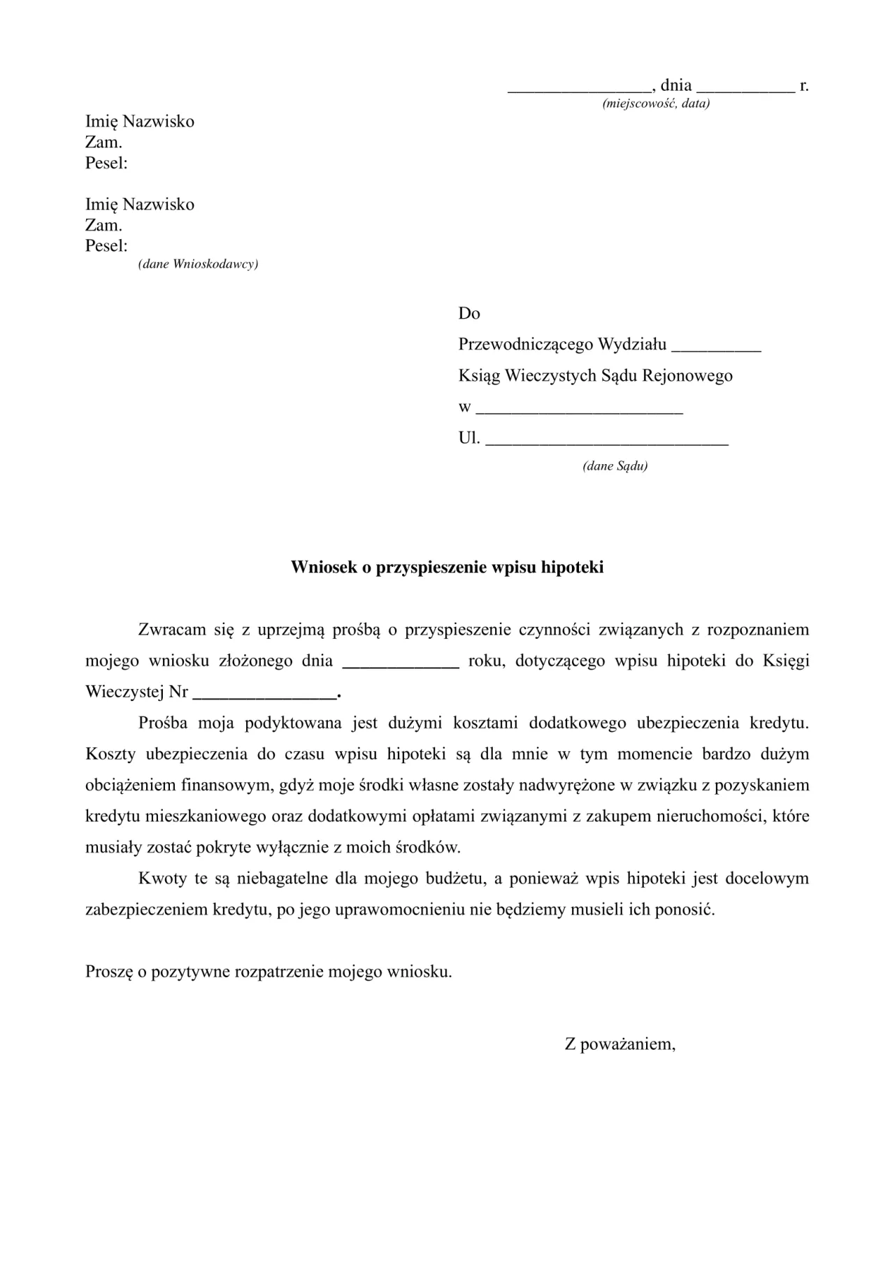 Zdjęcie Kto może otrzymać zwrot za wpis do hipoteki? Sprawdź warunki i procedurę