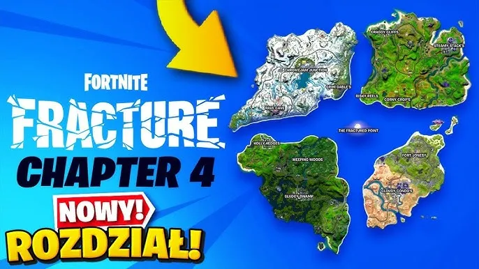 Zdjęcie Nowa mapa Fortnite w sezonie 4: co takiego się zmieniło na mapie?