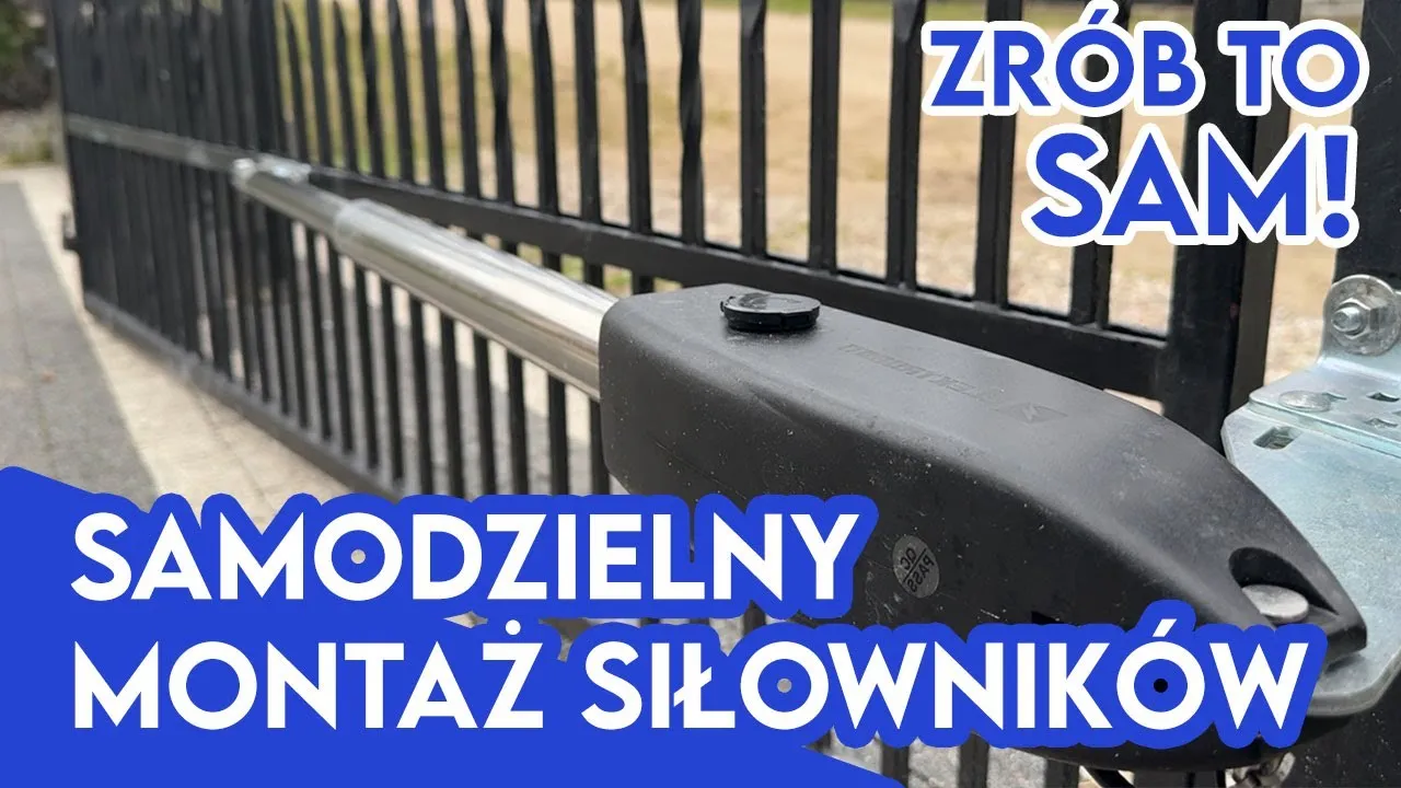 Zdjęcie Jak zamontować siłowniki do bramy dwuskrzydłowej bez błędów i kłopotów