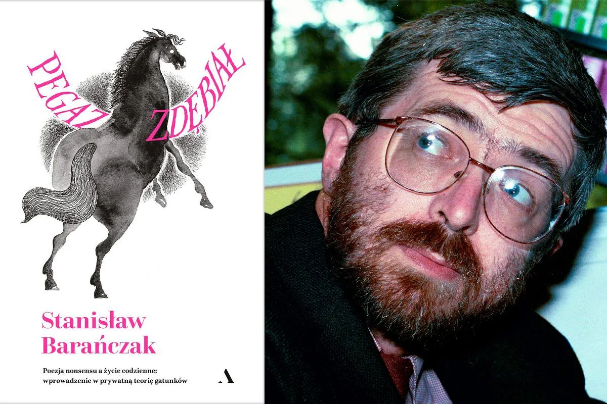 Zdjęcie Autor książki Pegaz zdębiał - poznaj życie i twórczość Stanisława Barańczaka