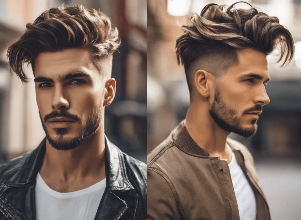 Zdjęcie Style włosów męskich dla każdego typu twarzy: najlepsze trendy i inspiracje